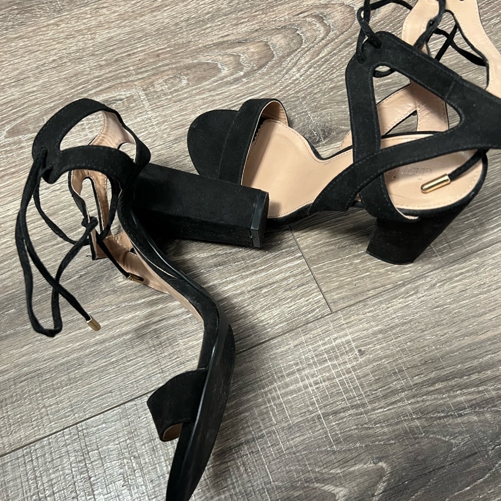 Black heels. Size 9